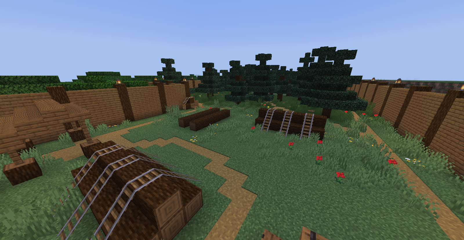 Лесопилка и рабочие места